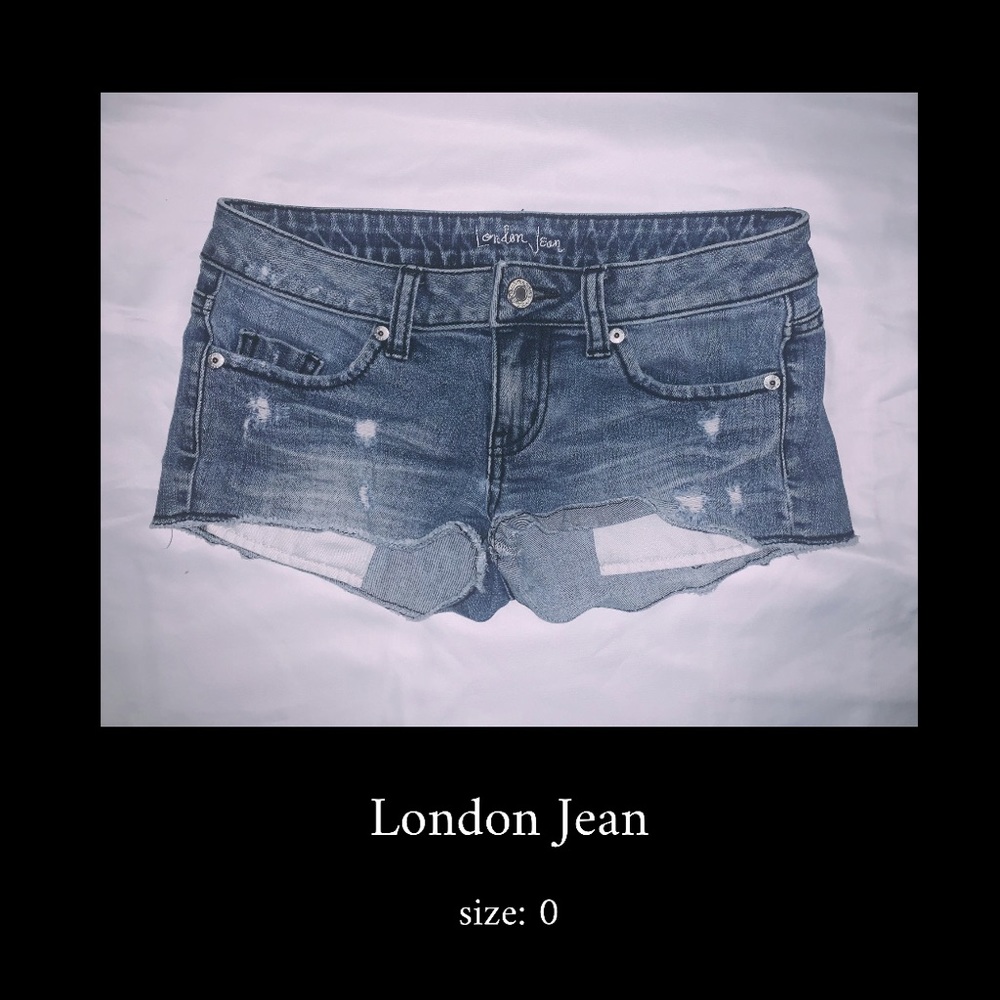 LONDON JEAN SHORT
